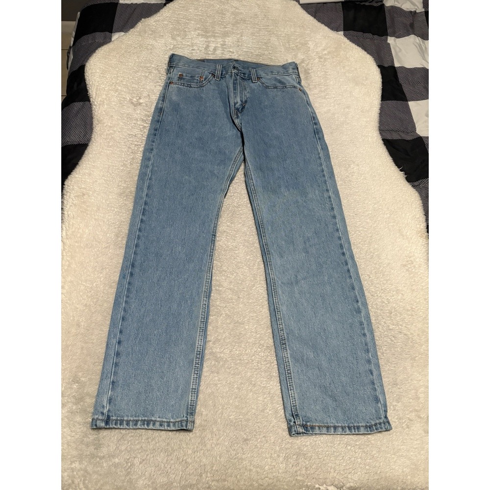 Levi's 505 Mens Straight Denim Jeans Size 30x30 100% Cotton Pants
